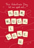 scrabble spell out Valentines Day Card 16945 created by NEEDL designs