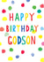 Birthday Card For Godson - Colourful - Polka Dots created by Earlybird