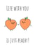 cute peach Valentines Day Card 21164 created by CozzaCreations