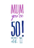 mum you're Birthday Card 12585 created by CreatedbyMe Sean