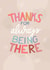 Thanks for Thank You Card 2521 created by Designed by Zena