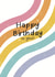 colourful typography Birthday Card 21276 created by Aspyn + Elodie