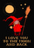 I Love You To The Moon and Back! Valentine's Day or Anniversary Card created by Cheeky Witch®