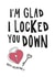 glad locked Valentines Day Card 41420 created by Emily McDowall