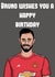 bruno fernandes f.c Birthday Card 18942 created by Doublea