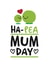 peas ha-pea Mothers Day Card 4725 created by Conor Rawson