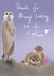meerkats animals Mothers Day Card 20981 created by mvk_prints