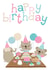 tea party toys Birthday Card 21296 created by Eleanor Jones