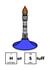 Hot Stuff Bunsen Burner  created by Beany Geek