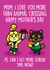 game gaming Mothers Day Card 8641 created by Thirty Mussels