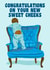 sweet cheeks New Baby Card 20264 created by @squiggleinthecity