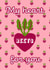 heart beets Valentines Day Card 21293 created by Smelly Projects