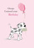 Forgot your Birthday cute Dog card created by Clare Joys