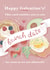 galentines brunch Valentines Day Card 45821 created by Little Eden Studio