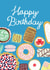 illustration Food Birthday Card 21354 created by Francesca Iannaccone