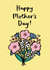 flowers illustration Mothers Day Card 42996 created by Jenny Seddon