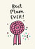 Mum No.1 Mothers Day Card 18311 created by Jenny Seddon