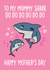 baby shark meme Mothers Day Card 31082 created by Thirty Mussels