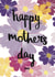 flowers floral Mothers Day Card 38817 created by Triple Kiss Designs