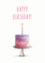 cake candle Birthday Card 23375 created by Catherine Flynn