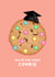 cookie card smart cookie Exams Card 21414 created by Back to the drawing board illustration