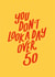 you don't look a day over fifty Birthday Card 21334 created by Jane Katherine Houghton