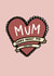 Funny Tattoo Card for Mum created by Studio Yelle
