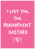 love magnificent Valentines Day Card 41028 created by Scribulous