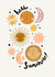 hello sunshine New Baby Card 21438 created by Printed Picnic