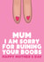 mum boobs Mothers Day Card 30693 created by Filthy Sentiments