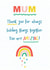 mum thank Mothers Day Card 12733 created by TillieMint
