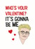 justin timberlake nsync Valentines Day Card 39367 created by CatherineCritchley.