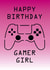 gamer game Birthday Card 32033 created by Fantastical Cards