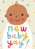 baby yay New Baby Card 17406 created by @AimeeStevens.Design