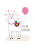 llama pun Valentines Day Card 21491 created by Tilbur & Co