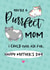 Cute Purrfect Mom/Cat Mom Mother's Day Card created by Emoticology Cards