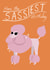sassiest poodle Birthday Card 21103 created by Katie Bennett