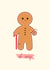 gingerbread man healing Get Well Card 21460 created by ChronicPrints