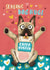 dog from the dog Thinking of you Card 21515 created by Jess Hislop