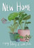 Pretty House Plants New Home Card - Trendy Plants - New Home Enjoy Filling It With Plants created by Molly & George Illustration