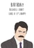 Sarcastic Funny Ron Swanson Parks and Rec Birthday Card created by Studio Pistachio