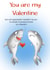 Shark Nandos Valentines Day Card 47217 created by Hot Potato Cards