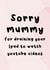 mummy ipad Mothers Day Card 9032 created by Oh So Serendipity