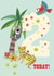 your 2 today hooray! created by Sally Darby Illustration