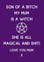 witch witchcraft Mothers Day Card 45140 created by Cheeky Witch®