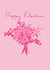 bouquet flowers Valentines Day Card 16919 created by Lucy McCabe