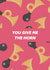 You Give Me The Horn created by Ellie Fflur Studio
