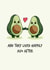 avocado food Valentines Day Card 21552 created by Jack Hopkins