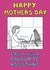 cat assistant Mothers Day Card 1836 created by On The Prowl Cat Cartoons