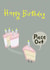 Cake Piece Birthday Card 19607 created by Scott Nelson